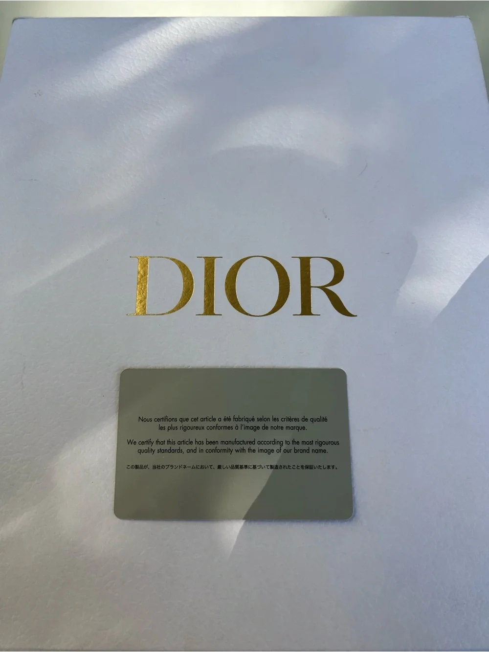 Dior Blue Navy Monogram Canvas Phone Wallet with Gold D-Ring